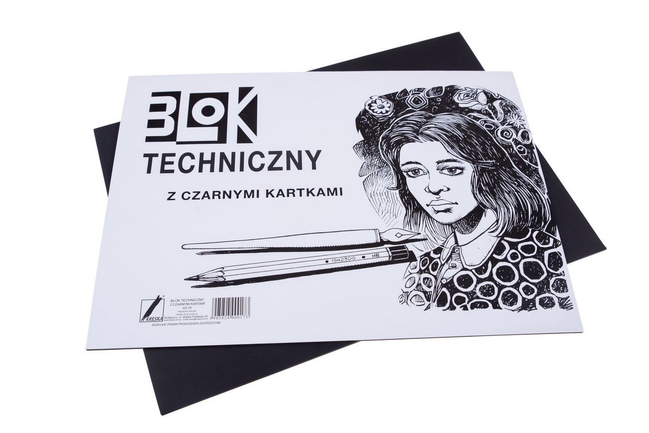 <img src='https://webimage.pl/pics/173/0/d5905824000173.png' style='height:440px' /> Blok techniczny z czarnymi kartkami A3/10k.