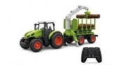 Traktor z przyczepą R/C 48,5x19,5x14cm