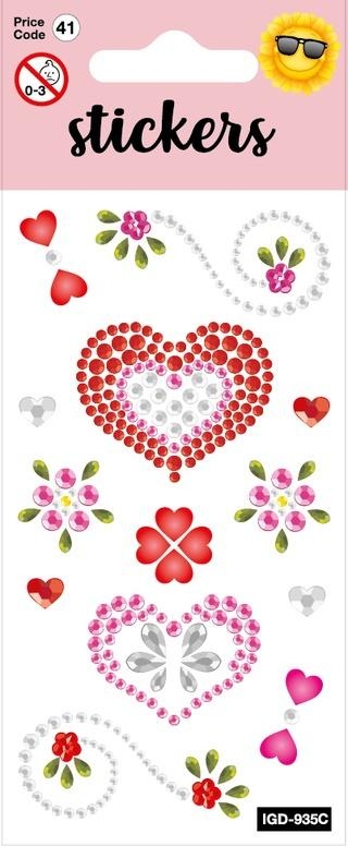 <img src='https://webimage.pl/pics/173/1/d7332823001173.jpg' style='height:440px' /> Naklejki dekoracyjne - Love Art