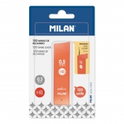 Grafity Milan HB 0,5 mm do ołówków automatycznych 120 szt. (BWM10320)