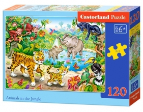 Puzzle Animals in the Jungle 120 elementów