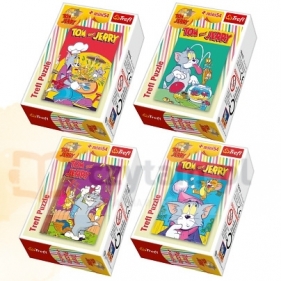 Puzzle 54 elementy mini Tom i Jerry (19417)