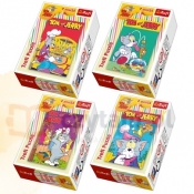 Puzzle 54 elementy mini Tom i Jerry (19417)