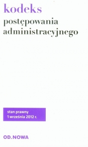 Kodeks postępowania administracyjnego - <br />