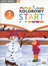 Kolorowy start Trzylatek Karty pracy Część 2