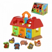 Sorter kształtów Domek dla zwierząt (pudełko) (9173)