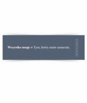 Zakładka duża - Wszystko mogę w tym