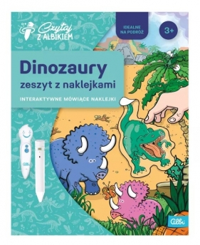 Czytaj z Albikiem: Zeszyt z naklejkami "Dinozaury"