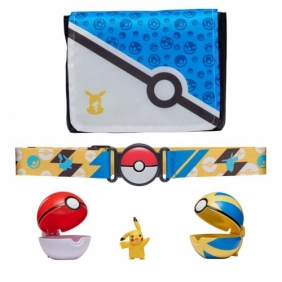 Pokemon Clip N Go Bandolier zestaw + Figurka Pikachu Seria 1