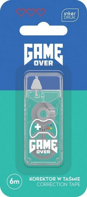 Interdruk, Korektor w taśmie Game Over 6m, 1 szt