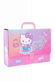 Coolpack, Teczka przestrzenna tekturowa A4 z gumką Hello Kitty - Pink 1 (13174PTR)