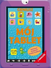 Tablet z naklejkami Geniusz