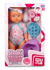 EDU&FUN Słodki maluszek z nocnikiem i akcesoriami (124174)