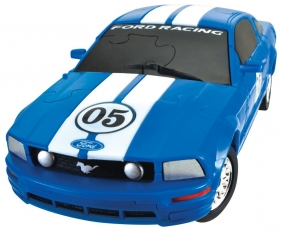 Puzzle 3D Cars: Ford Mustang - poziom 3/4 (108395)