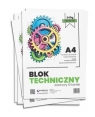 Blok techniczny A4/10K kolor premium 240g (10szt)