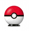 Ravensburger, Puzzle 3D 54: Kula Pokeball Pokemon (94617) Wiek: 6+