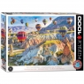 Puzzle 1000 Hot Air Balloons Over Cappadoc 6000-5717 10+