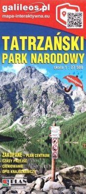 Mapa - Tatrzański Park Narodowy 1:27 500 - praca zbiorowa