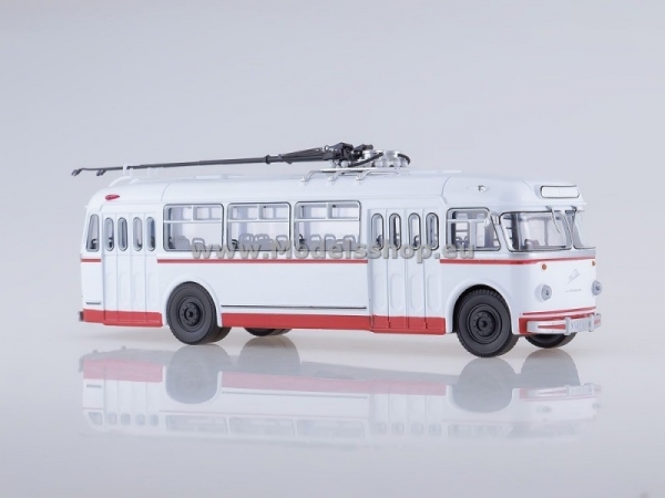 KTB-4 Trolleybus (white) (SOV1028)