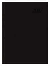 Kalendarz 2027 dzienny A5 basic czarny TOP2000