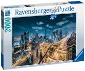 Ravensburger, Puzzle 2000: Widok na Dubaj nocą (150175)