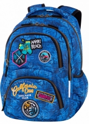 Coolpack - Dart - Plecak młodzieżowy - Blue (Badges G) (B19156)