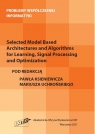  Selected Model Based Architectures and Algorithms for Learning, Signal