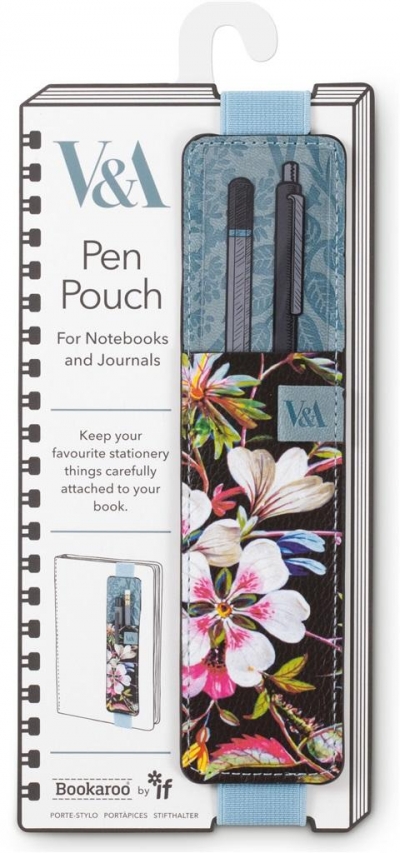 Bookaroo Pen Pouch uchwyt Kilburn Black Floral