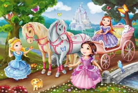 Puzzle 3x24: Księżniczki