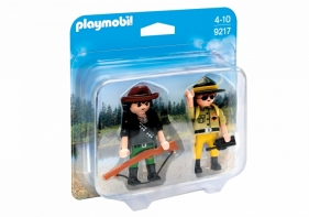 Playmobil Duo Pack: Strażnik i kłusownik (9217)