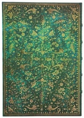 Notatnik w linie Emerald Flower Mini