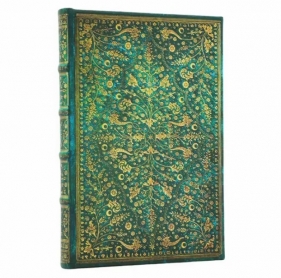 Notatnik w linie Emerald Flower Mini
