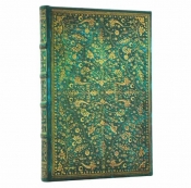Notatnik w linie Emerald Flower Mini