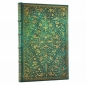 Notatnik w linie Emerald Flower Mini