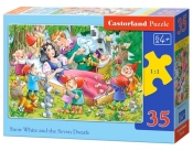 Puzzle Snow White and the Seven Dwarfs 35 elementów (035175)