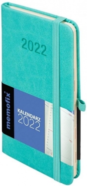 Kalendarz 2022 Memo A6 turkusowy TDW ANTRA