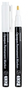 Marker permanentny 132 Opaque biały 1szt