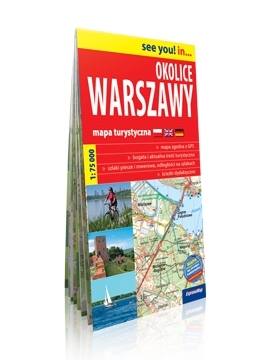 Okolice Warszawy 1:75 000. Mapa turystyczna