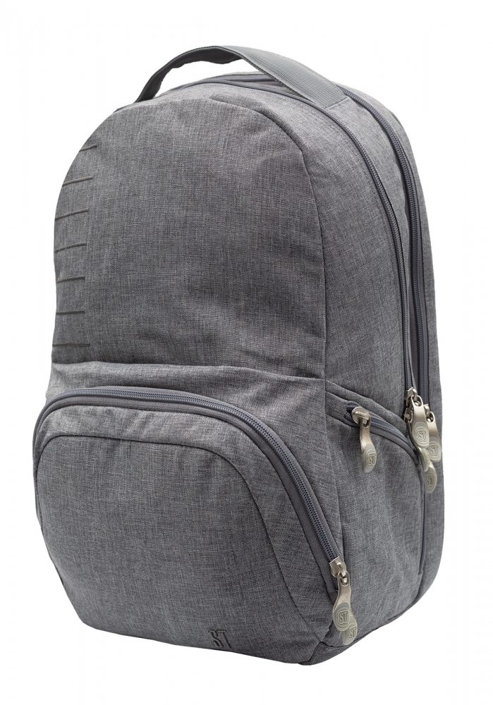 Plecak szkolny St.Right BP-35 - Dim Gray Melange