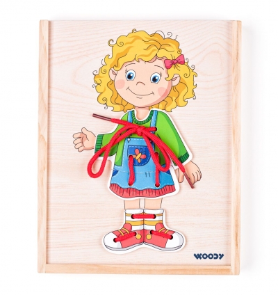 Przewlekanka „Ubieramy dziewczynkę” 90017