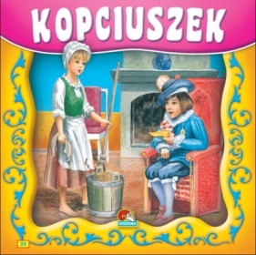 Książeczka do czytania "sztywne strony " - Kopciuszek (10str.) - Praca zbiorowa