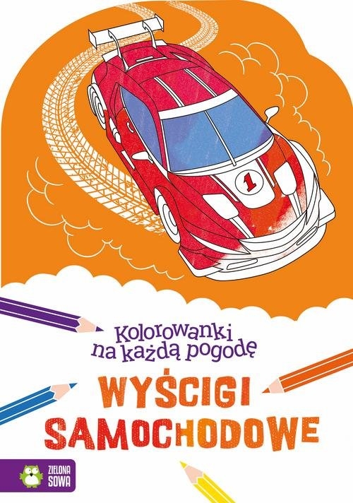 Kolorowanki na każdą pogodę. Wyścigi samochodowe