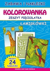 Kolorowanka Zeszyt pięciolatka - Beata Guzowska, Bindek Marta