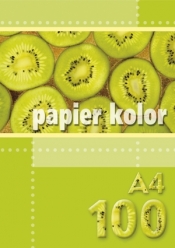 Papier kolorowy A4 100k żółty