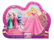 Puzzle ramkowe Śpiąca Królewna. 25 elementów (311176)