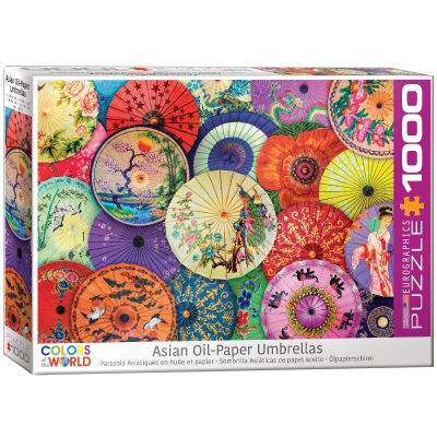 <img src='https://webimage.pl/pics/176/3/d628136653176.jpg' style='height:440px' /> Puzzle 1000 Asian Oil Paper Umbrellas 6000-5317
