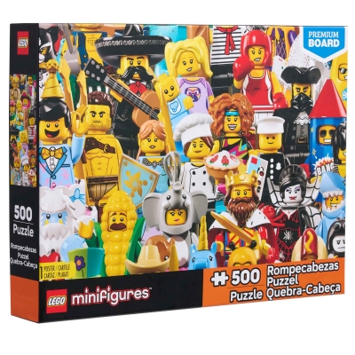 <img src='https://webimage.pl/pics/176/3/d886144513176.jpg' style='height:440px' /> LEGO Puzzle 500 Minifigurki Collage 2