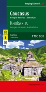 Mapa Kaukaz Gruzja Armenia Azerbejdżan 1:700 000 Opracowanie zbiorowe
