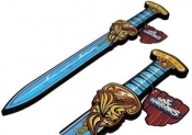 Miecz piankowy wikinga niebieski 52cm
