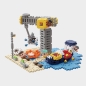 Marioinex: Mini Waffle City, 248 elementów - Port (904 176)